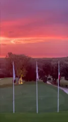 Cover for Sunset swings at Punta Ala: a golfer's dream at twilight