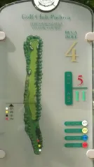 Cover for Conquering the Golf Club Padova's greens at Hole 4