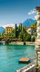 Cover for Lake Como Amidst Romantic Places, Villas and Parks