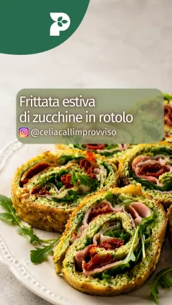 Cover for Frittata estiva di zucchine in rotolo