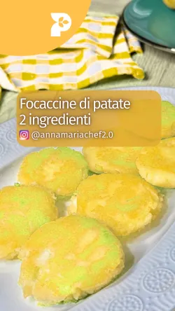 Cover for Focaccine di patate 2 ingredienti