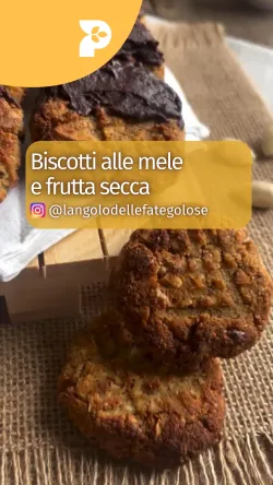 Cover for Biscotti alle mele e frutta secca