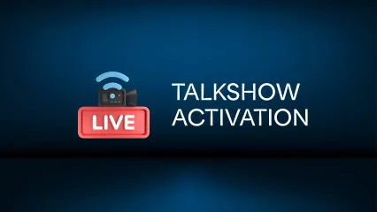 Youtube talkshow activation
