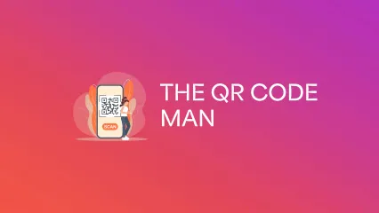 "QR code" campaign teaser