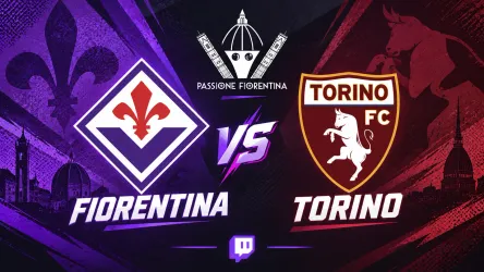 Fiorentina - Torino| La partita insieme a Passione Fiorentina! 5 Settembre 2026