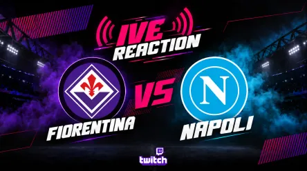 FIORENTINA - NAPOLI | 1-1 | LIVE REACTION