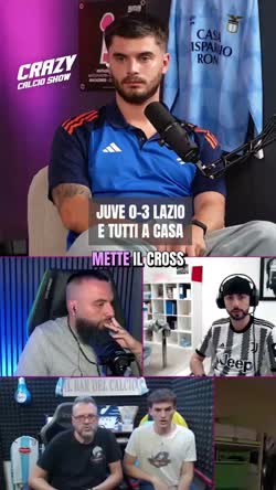 Cover for Juve-Lazio, gol e delirio: le reaction più Crazy!