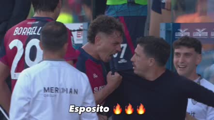 Cover for Esposito scuote il Mister!